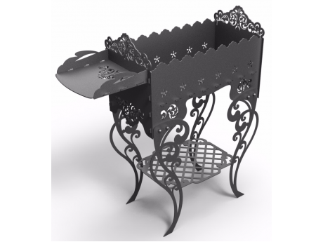 Мангал резной "Ажурный"