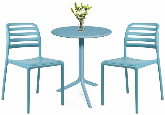Комплект пластиковой мебели Nardi 1+2, Step Costa Bistrot Комплект пластиковой мебели Nardi 1+2, Step Costa Bistrot