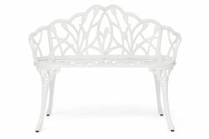 Скамья Secret De Maison Strauss (Штраус) алюминиевый сплав, 99хх56х76см, butter white белый алюминиевый сплав