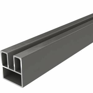 Профиль алюмин. для стекла HILST, 25*25*4000мм, RAL 7024 Профиль алюмин. для стекла HILST, 25*25*4000мм, RAL 7024