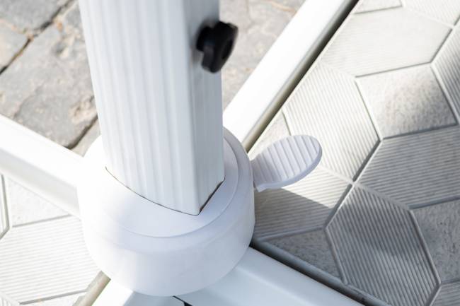 Зонт двойной Мадрид 3*3м, цвет песочный Зонт двойной Мадрид 3*3м, цвет песочный