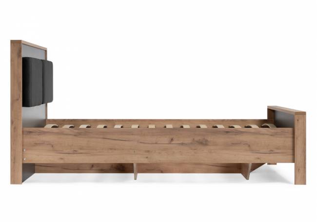 Кровать Тхан 180х200 дуб крафт золотой / антрацит