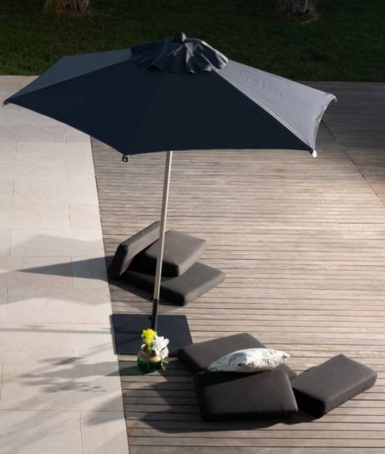 Зонт профессиональный Ø2.5 м Lido Titanium титан, антрацит Ø2500 мм Зонт профессиональный Ø2.5 м Lido Titanium титан, антрацит Ø2500 мм