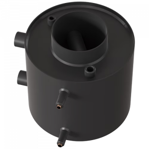 Теплообменник водный для дымохода, со змеевиком, д. 150 (V1)