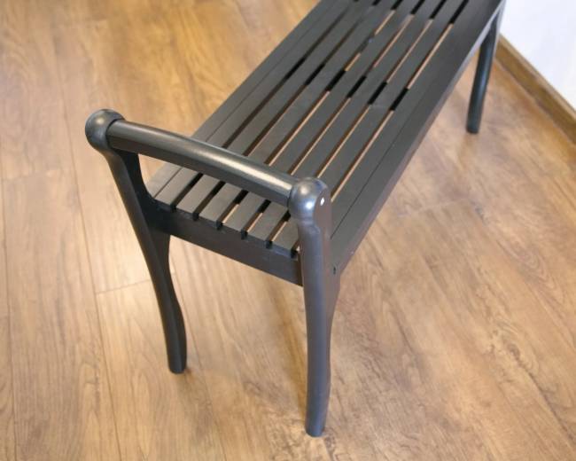 Банкетка с подлокотниками Лулу, венге Банкетка с подлокотниками Лулу, венге