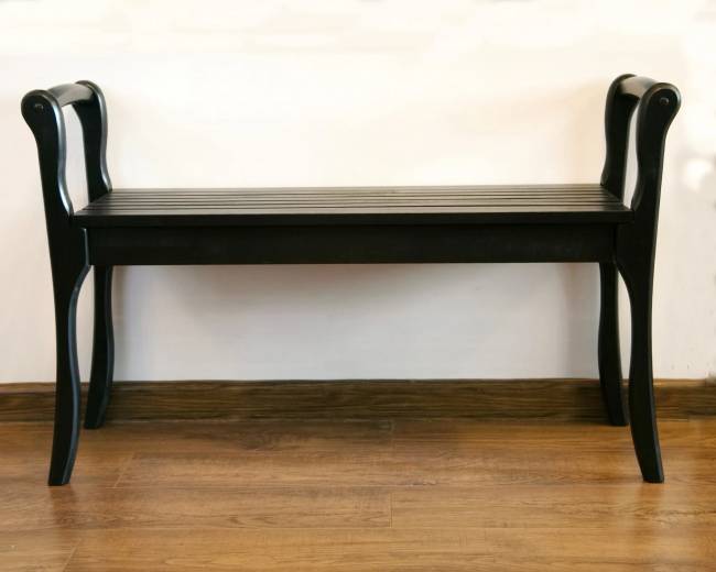 Банкетка с подлокотниками Лулу, венге Банкетка с подлокотниками Лулу, венге