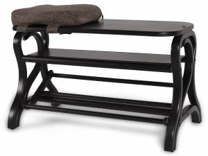 Обувница Диана венге/ткань Обувница Диана венге/ткань