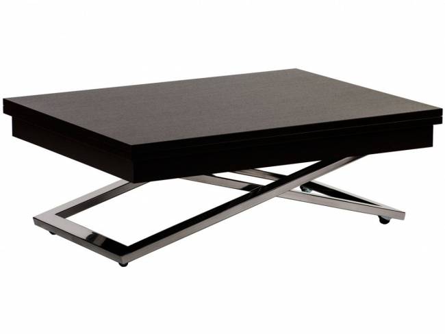 Стол-трансформер Левмар Cross D23/S79 венге/ опоры нерж.сталь