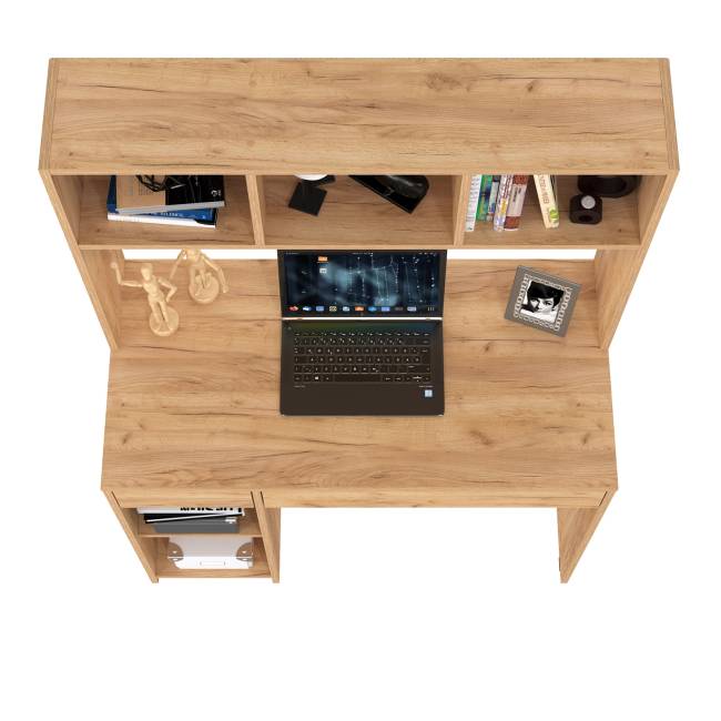 Стол компьютерный Комфорт 12.77F цвет дуб крафт золотой