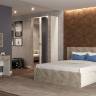 Кровать 1600 с подъёмным ортопедическим основанием Амели 11.31 цвет шёлковый камень/бетон чикаго беж