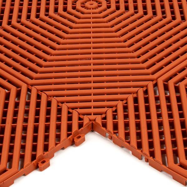 Плитка садовая HELEX терракотовая