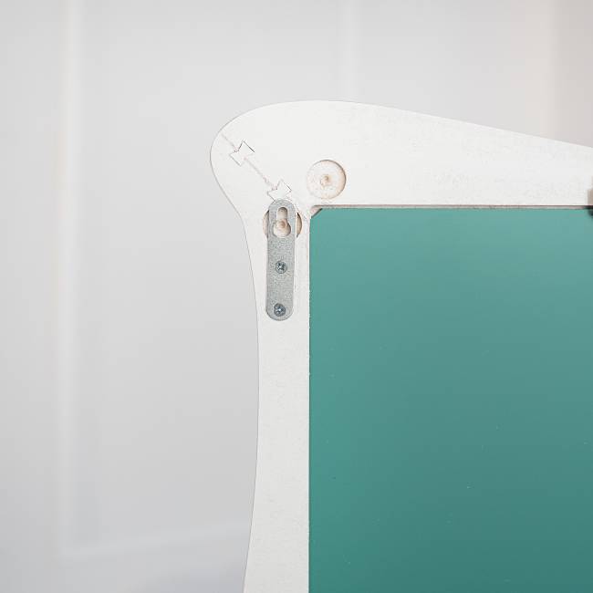 Зеркало навесное Берже 23 белый ясень 97 см х 67 см