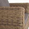 "Кальяри" кресло из искусственного ротанга (гиацинт), цвет соломенный "Кальяри" кресло из искусственного ротанга (гиацинт), цвет соломенный