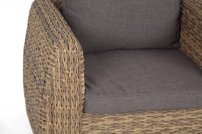 "Кальяри" кресло из искусственного ротанга (гиацинт), цвет соломенный "Кальяри" кресло из искусственного ротанга (гиацинт), цвет соломенный