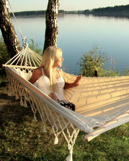 Гамак TANGO одноместный белый