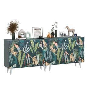 Два комода Либера цвет пасифай/белый Два комода Либера цвет пасифай/белый