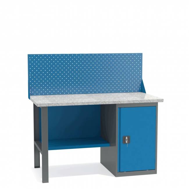 Верстак  с Тумбой ВТ-1.4  (ШхГхВ, мм) 1390x685x850