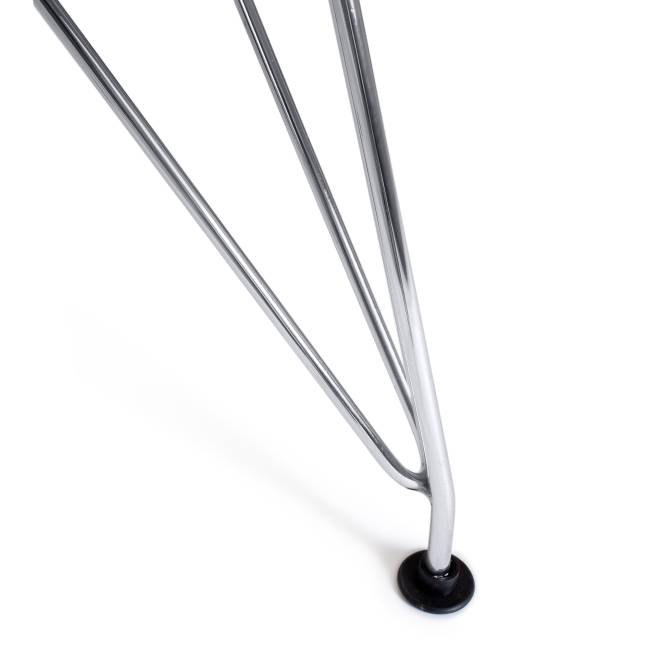 Стул CINDY IRON CHAIR (EAMES) (mod. 002) металл, пластик, 51x46x82,5, черный (Комплект из 4 шт.)