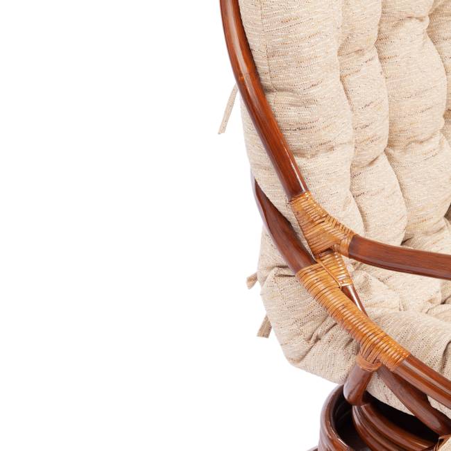 Кресло вращающееся "FLORES" 5005 /без подушки/ Pecan (орех) орех Кресло вращающееся "FLORES" 5005 /без подушки/ Pecan (орех) орех