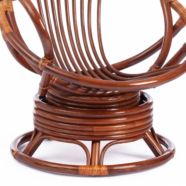 Кресло вращающееся "FLORES" 5005 /без подушки/ Pecan (орех) орех Кресло вращающееся "FLORES" 5005 /без подушки/ Pecan (орех) орех