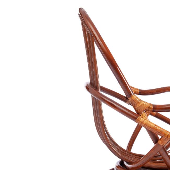 Кресло вращающееся "FLORES" 5005 /без подушки/ Pecan (орех) орех Кресло вращающееся "FLORES" 5005 /без подушки/ Pecan (орех) орех