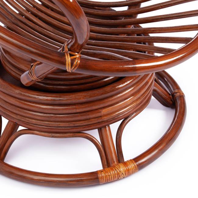 Кресло вращающееся "FLORES" 5005 /без подушки/ Pecan (орех) орех Кресло вращающееся "FLORES" 5005 /без подушки/ Pecan (орех) орех