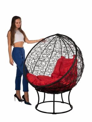 Кресло из ротанга Orbis Красная подушка Кресло из ротанга Orbis Красная подушка