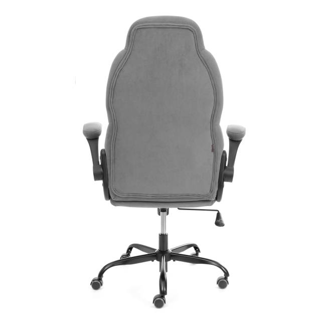 Кресло BAZUKA metalBL велюр, серый, 29 серый велюр Кресло BAZUKA metalBL велюр, серый, 29 серый велюр