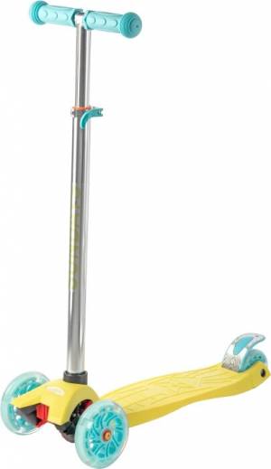 Самокат Sundays KB02D (желтый/голубой)