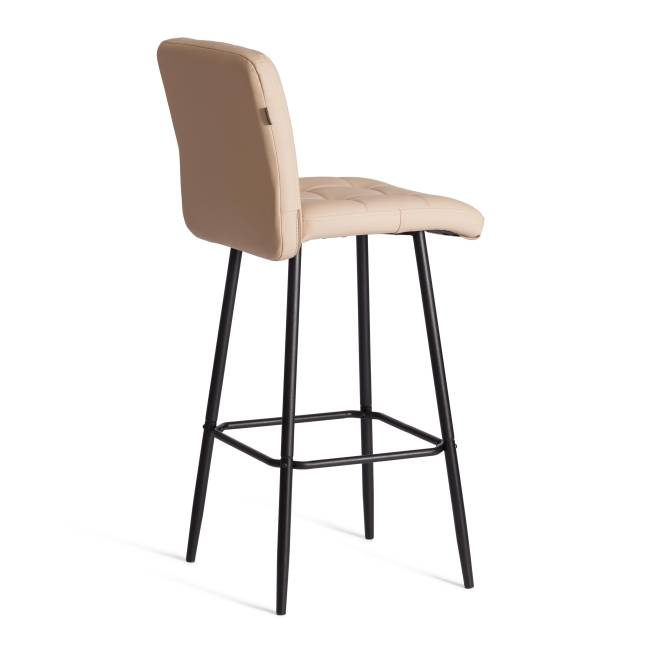 Барный стул Medeo/Медео экокожа , бежевый, 45х56х113 см бежевый экокожа Барный стул Medeo/Медео экокожа , бежевый, 45х56х113 см бежевый экокожа