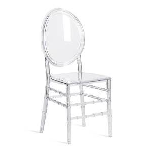 Стул MEDALION (mod. 921) пластик, 39 х 49 х 90,5 см, Transparent (Прозрачный) (Комплект из 2 шт.) прозрачный пластик Стул MEDALION (mod. 921) пластик, 39 х 49 х 90,5 см, Transparent (Прозрачный) (Комплект из 2 шт.) прозрачный пластик