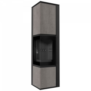 Печь Kratki PRO TORA/L NATURALI PIETRA DI SAVOIA GRIGIA BOCCIARDATA