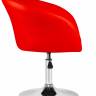 Кресло дизайнерское DOBRIN EDISON, красный