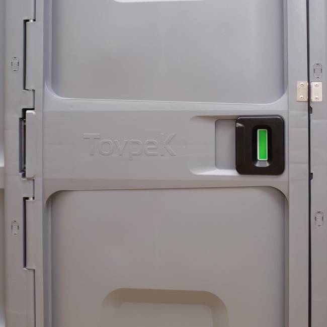 Туалетная кабина TOYPEK CityComfort, синий (собранная) Туалетная кабина TOYPEK CityComfort, синий (собранная)