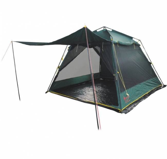 Тент-шатер TRAMP BUNGALOW LUX GREEN V2