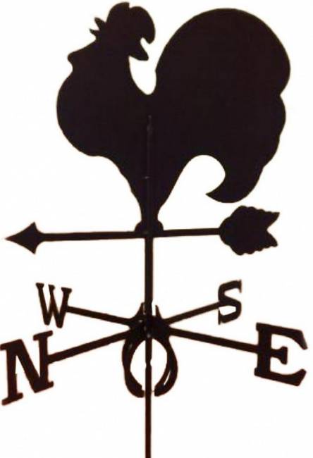 Флюгер Петушок с креплением