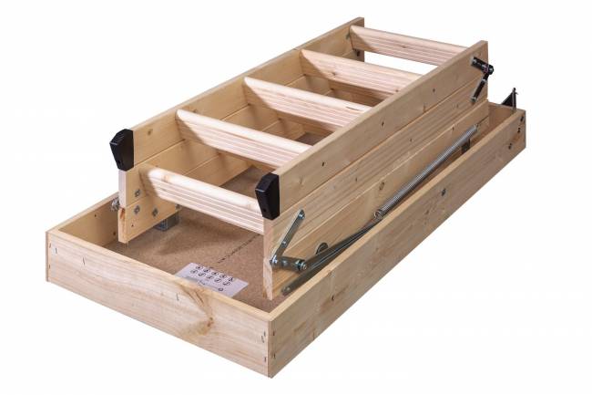 Чердачная складная лестница Eurolight 120х60