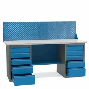 Верстак с двумя Драйверами ВД2-1.9 (ШхГхВ, мм) 1900x685x850 Верстак с двумя Драйверами ВД2-1.9 (ШхГхВ, мм) 1900x685x850