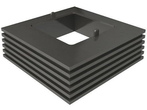 Юбка столба окрашенная HILST