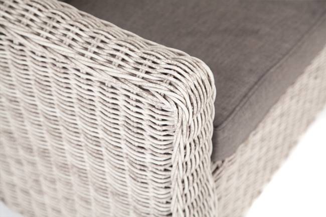 "Кон Панна" диван из искусственного ротанга двухместный, цвет бежевый "Кон Панна" диван из искусственного ротанга двухместный, цвет бежевый