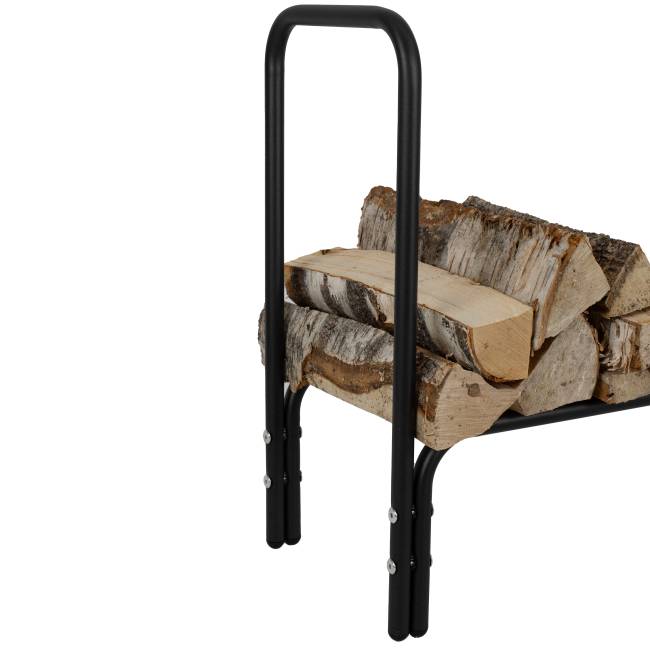 Дровница 4 черный