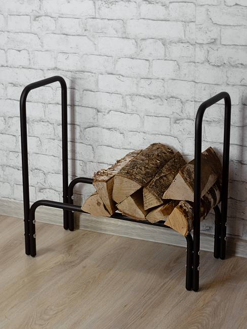 Дровница 4 черный