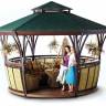 Беседка "Грация L" сизалевая