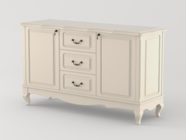 Комод Малонн Арри Белый