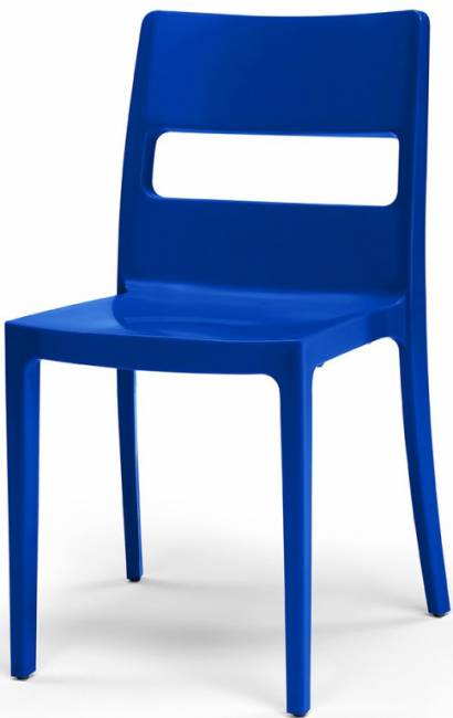 Стул пластиковый Sai синий 480х510х820 мм Стул пластиковый Sai синий 480х510х820 мм