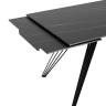 Стол обеденный Пандора раскладной 180-280*90 керамика темная