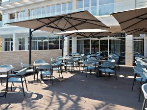 Зонт профессиональный 3.5х3.5 м Astro Carbon графит, слоновая кость 3500х3500 мм Зонт профессиональный 3.5х3.5 м Astro Carbon графит, слоновая кость 3500х3500 мм