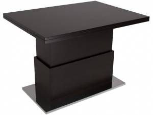 Стол-трансформер Левмар Slide D23/S79 венге/ опоры нерж.сталь Стол-трансформер Левмар Slide D23/S79 венге/ опоры нерж.сталь