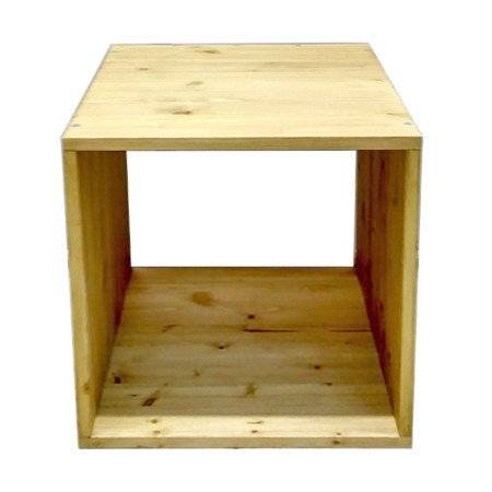 Стеллаж Куб 1 сосна, без покраски P&H