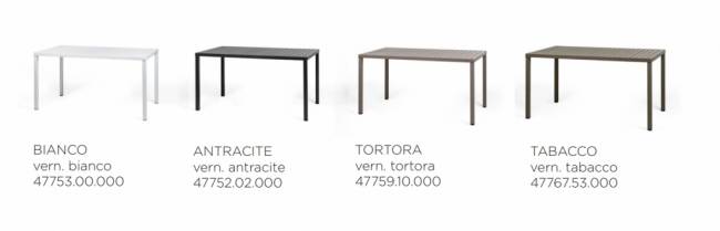 Стол пластиковый обеденный Cube 140x80 тортора 1400х800х755 мм Стол пластиковый обеденный Cube 140x80 тортора 1400х800х755 мм